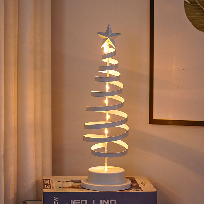 Mini Spiral LED Tree Table Lamp