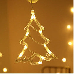 Twinkling Star Curtain Lights – Warm LED Christmas Decor