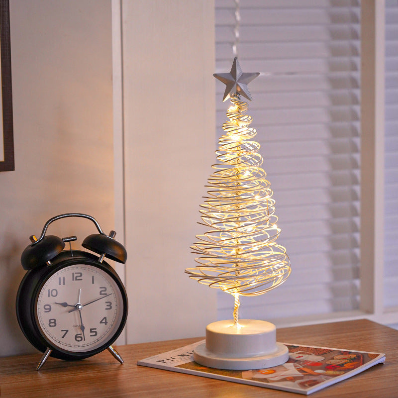 Mini Spiral LED Tree Table Lamp