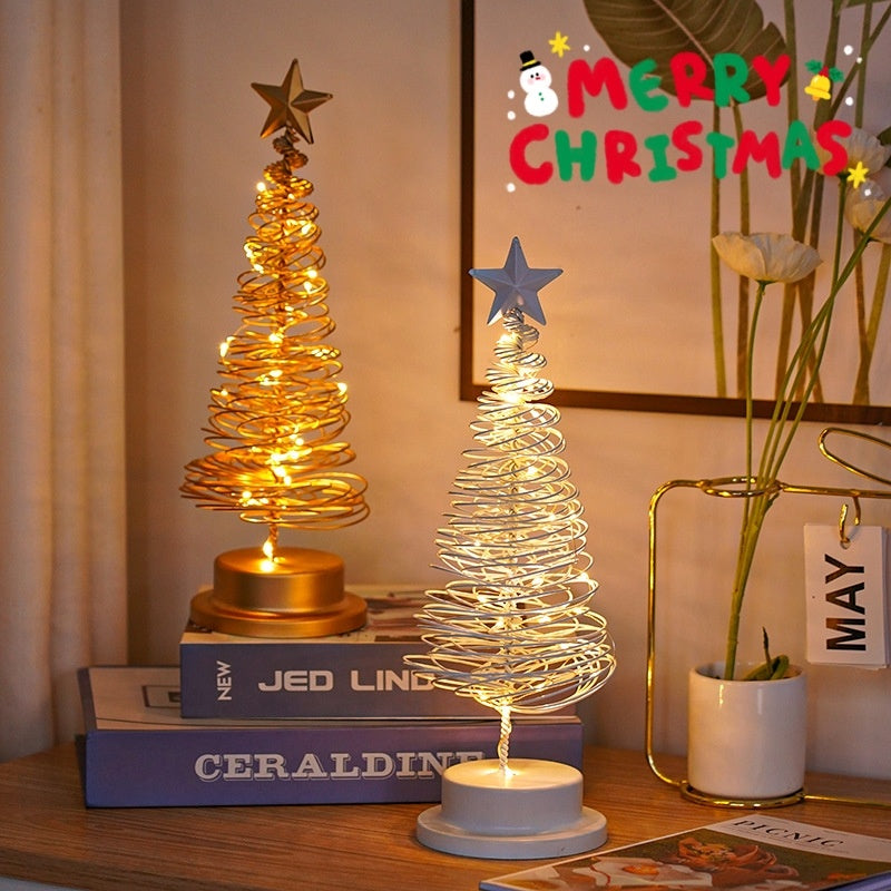 Mini Spiral LED Tree Table Lamp