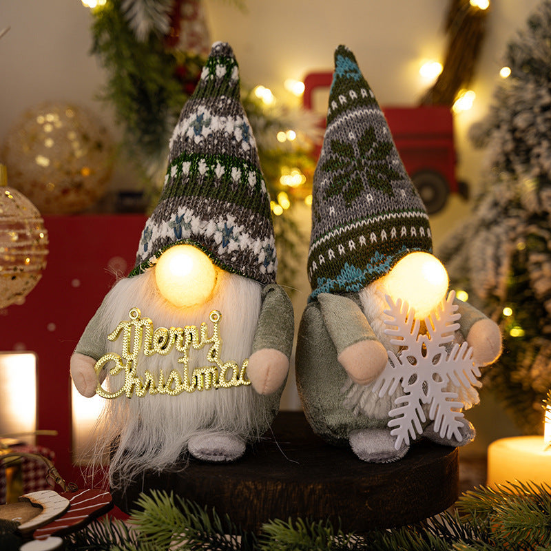 Elf with Glowing Nose Light