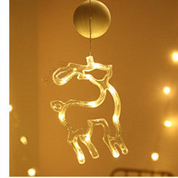 Twinkling Star Curtain Lights – Warm LED Christmas Decor