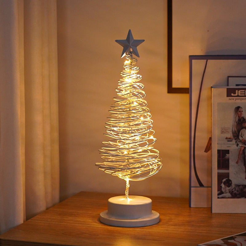 Mini Spiral LED Tree Table Lamp