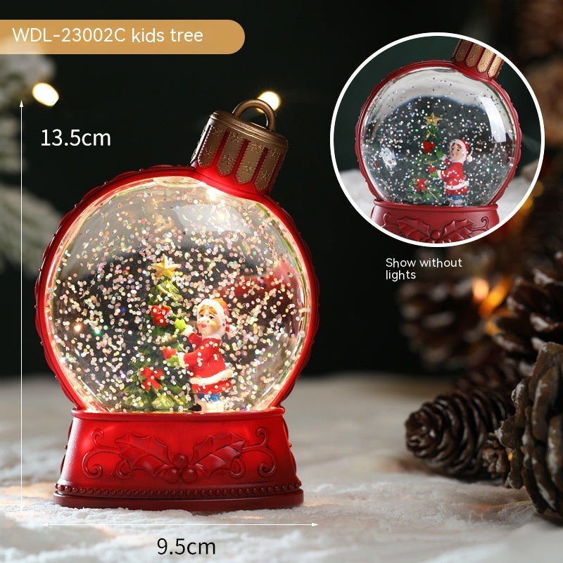 Glowing Snow Globe LED Decoration