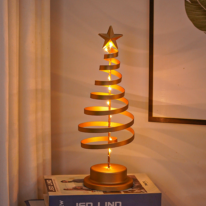 Mini Spiral LED Tree Table Lamp