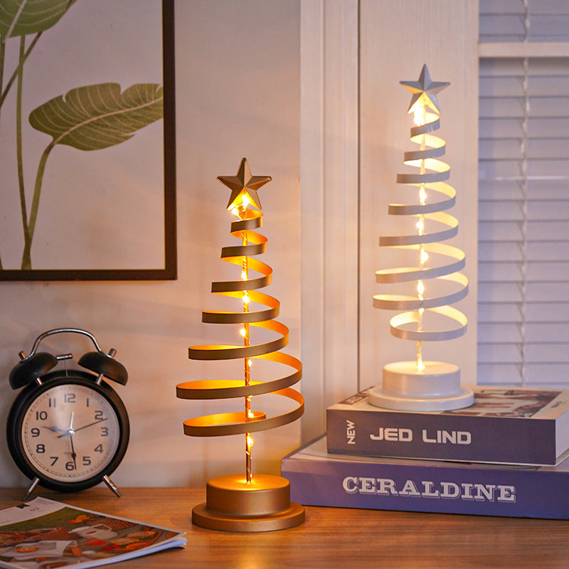 Mini Spiral LED Tree Table Lamp