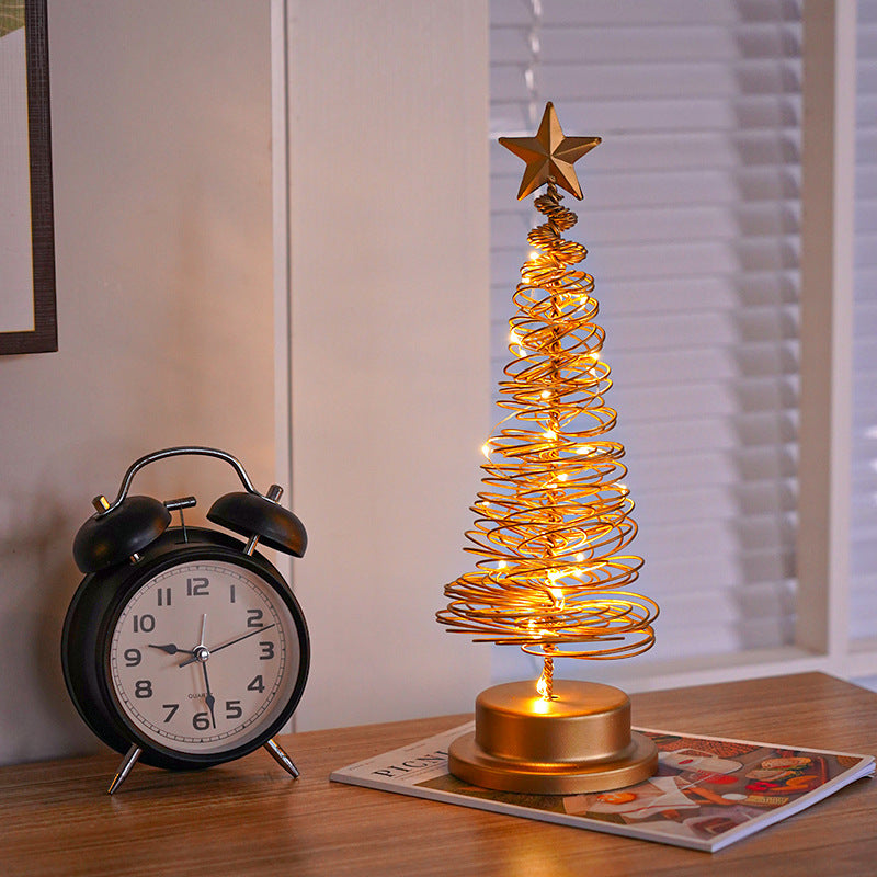 Mini Spiral LED Tree Table Lamp